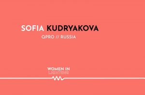 Women in Lighting - Sofia Kudryakova