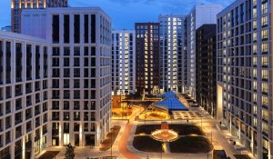 ЖК MYPRIORITY Басманный. Освещение территории