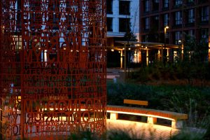 ЖК MYPRIORITY Басманный. Освещение территории