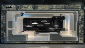 Инсталляция Welcome to the void. Освещение